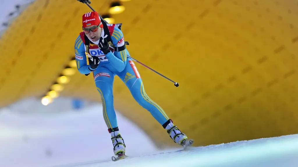 Vítězka sprintu Olena Pidhrušná