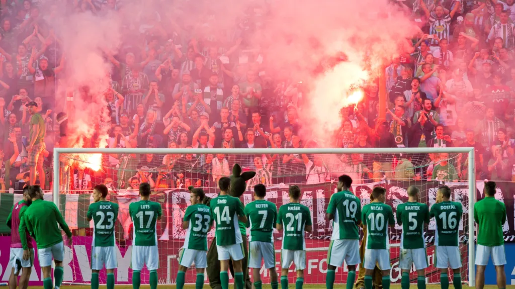 Fotbalisté Bohemians 1905 slaví vítězství