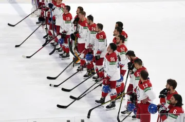 Zklamaní čeští hokejisté