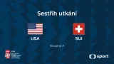 Sestřih utkání USA – Švýcarsko