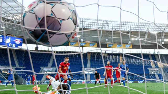 Lipsko si po výhře v Hoffenheimu upevnilo třetí místo