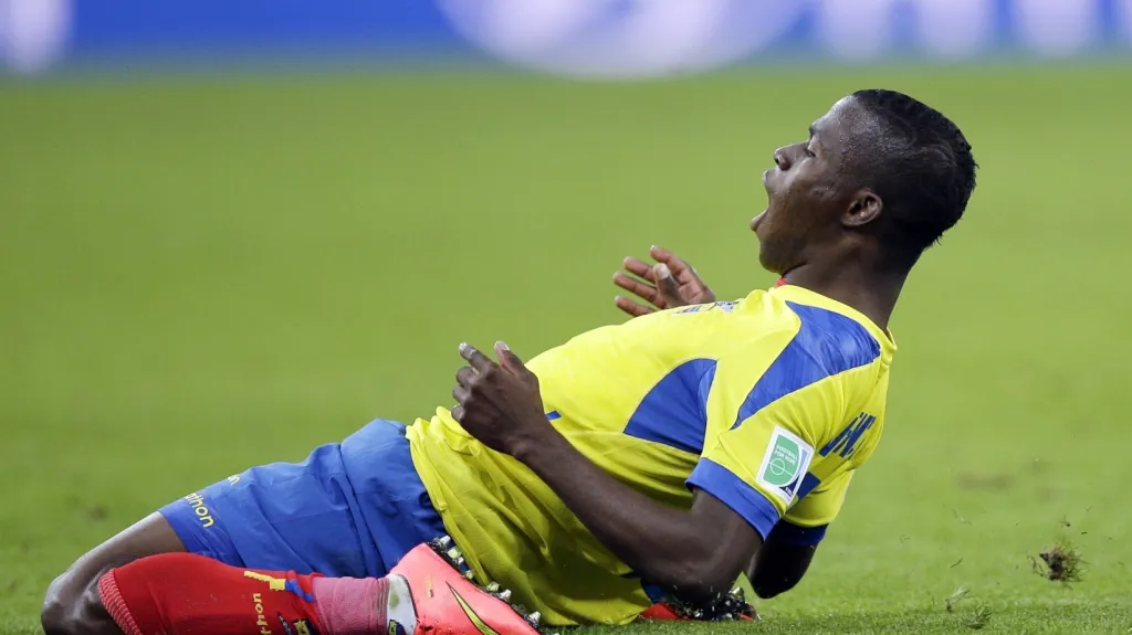 Slavící Ekvádorec Enner Valencia
