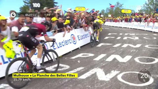 Závěr 6. etapy Tour de France