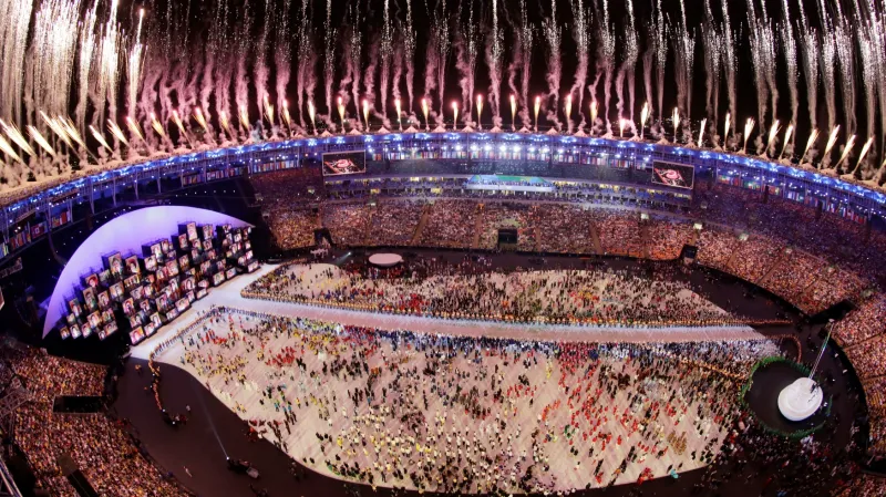 Slavnostní zahájení OH v Riu de Janeiro