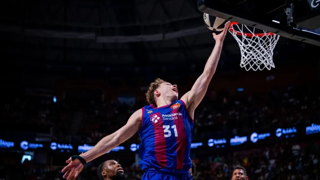 Rokas Jokubaitis v dresu Barcelony