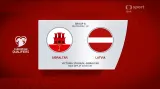 Sestřih utkání Gibraltar – Lotyšsko