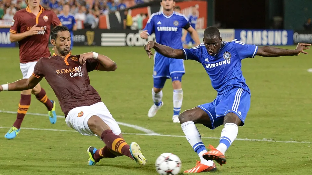 Utkání Chelsea - AS Řím