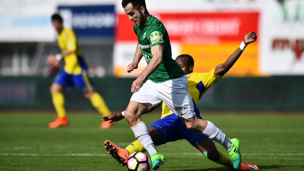 Utkání Jablonec - Zlín