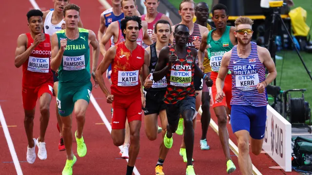 Rozběh Sasínka na 1500 metrů s ohlasem