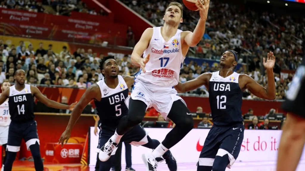 Jaromír Bohačík v utkání s USA