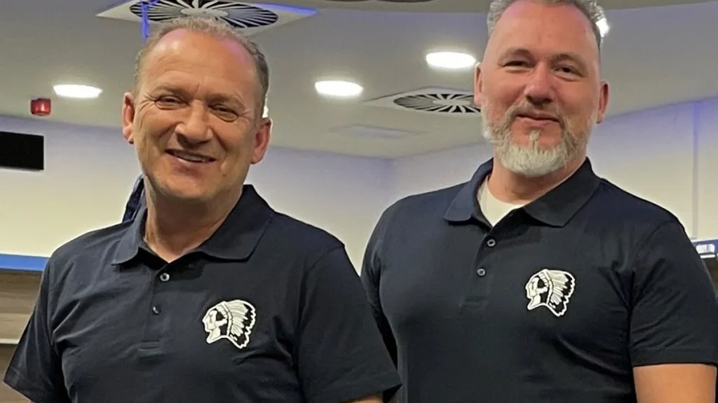 Václav Baďouček a Miloš Říha mladší