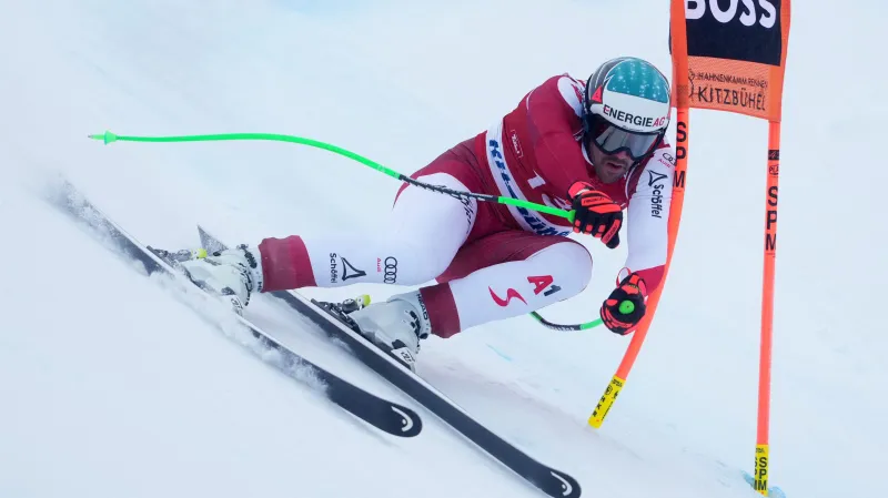 Vítězná jízda Kriechmayra a představení Kildeho ve sjezdu v Kitzbühelu