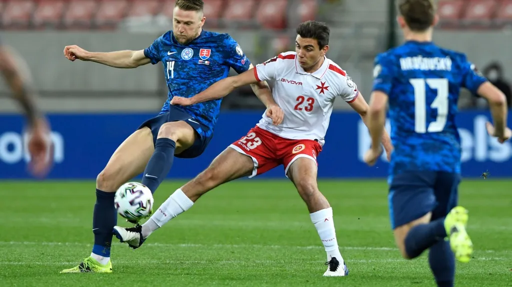 Utkání Slovensko - Malta