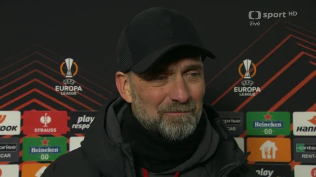 Klopp: Výsledek je skvělý, Sparta nám dělala problémy