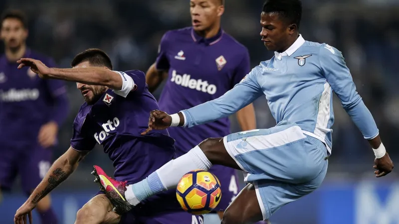 Utkání Lazio Řím - Fiorentina
