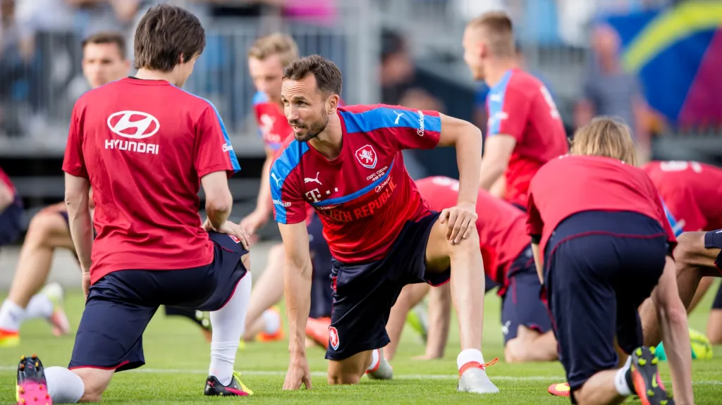 Trénink české reprezentace