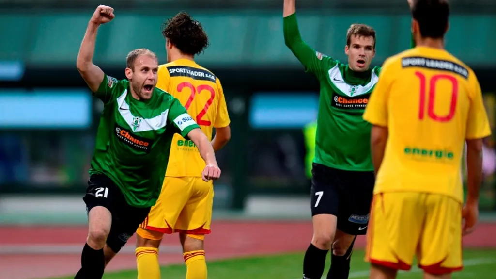 Utkání Dukla - Jablonec