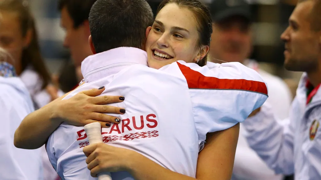 Aryna Sabalenková zajistila Bělorusku historický postup do finále Fed Cupu