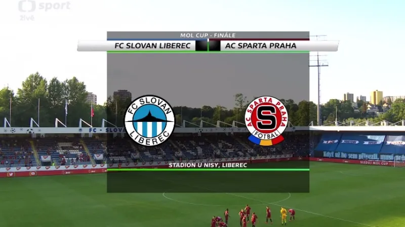 Přenos ČT: Sestřih finále poháru Liberec - Sparta