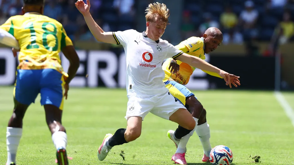 Utkání Mamelodi – Borussia Dortmund 