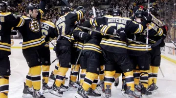 Hokejisté Bostonu slaví vítězství