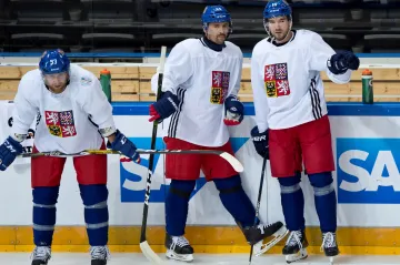 Jakub Voráček, Tomáš Plekanec a Michal Birner