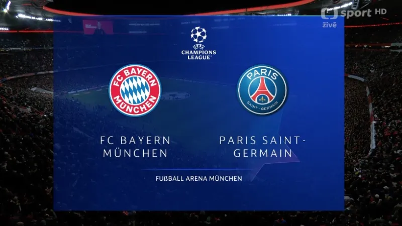 Sestřih utkání Bayern Mnichov - PSG