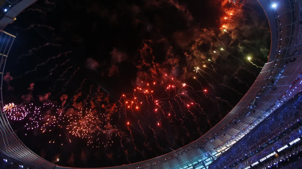 První Evropské hry v Baku zahájil pompézní slavnostní ceremoniál