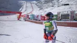 Jízda Adriany Jelínkové v 1. kole obřího slalomu SP v Söldenu