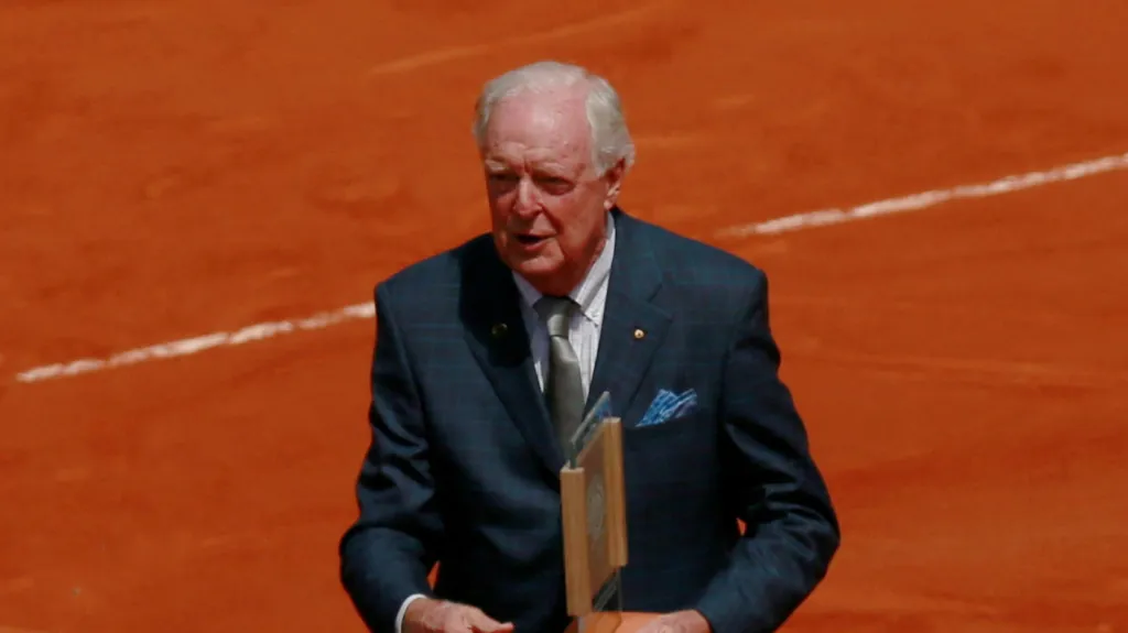 Fred Stolle na snímku z května 2015