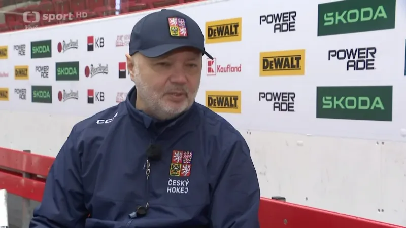 Kalous a Lenc o tréninkovém kempu českých hokejistů před MS