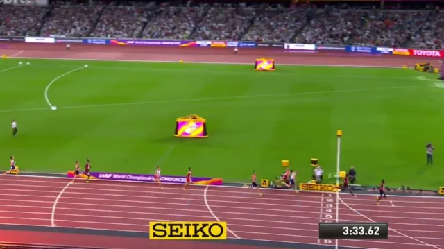 Finále mužů v běhu na 1500 metrů