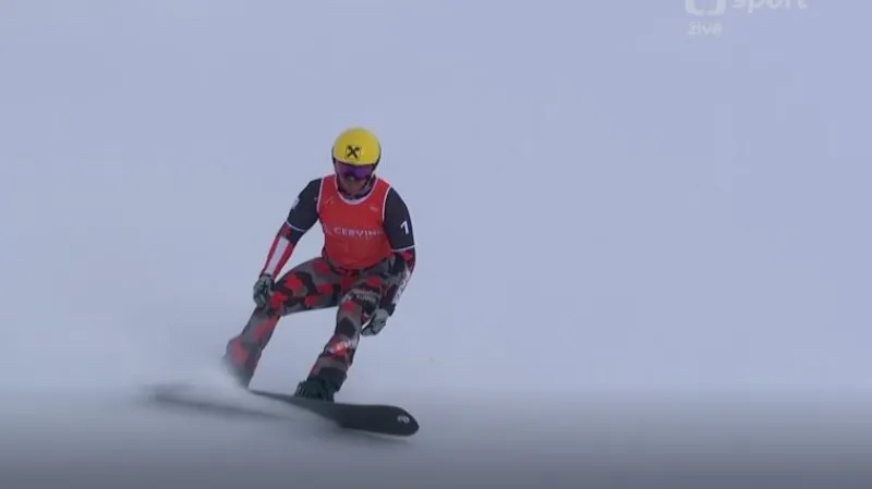 Snowboardcrossové velké finále mužů v Cervinii