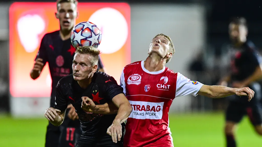 Pardubice - Slavia, Emil Tischler a Petr Ševčík