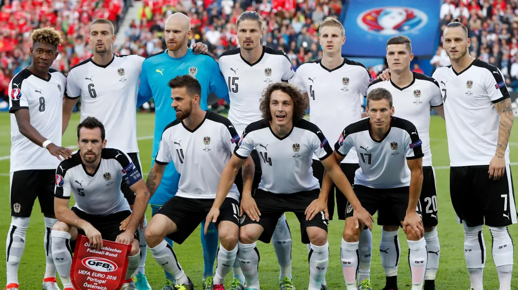 Fotbalisté Rakouska