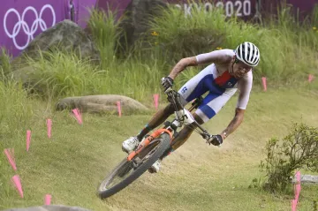 Ondřej Cink během olympijského cross-country