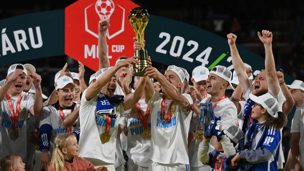 Vítězem MOL Cupu jsou fotbalisté Olomouce