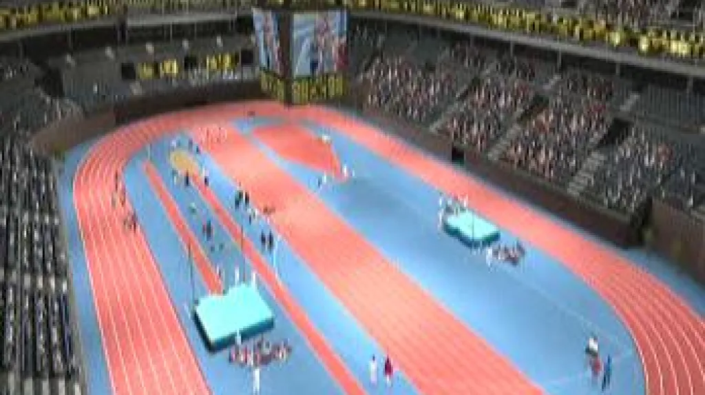 Vizualizace atletického mítinku