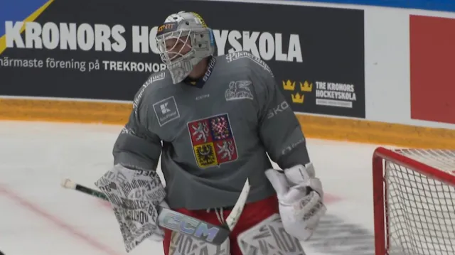 Proti Švédsku bude chytat Kořenář