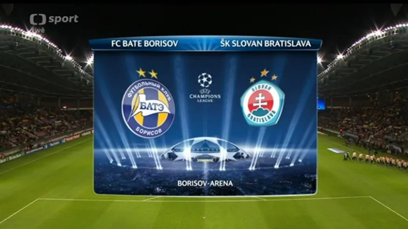Sestřih a ohlasy z utkání BATE - Slovan