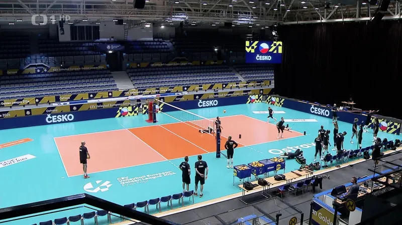Ostravská aréna je připravena na volejbalovou Zlatou ligu