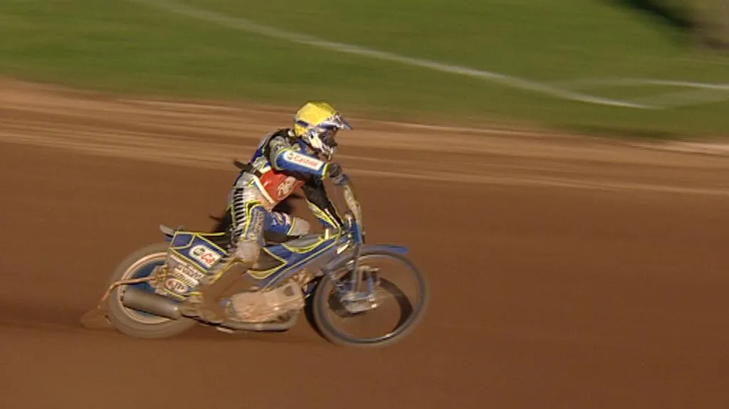 Plochodrážní závodník Aleš Dryml