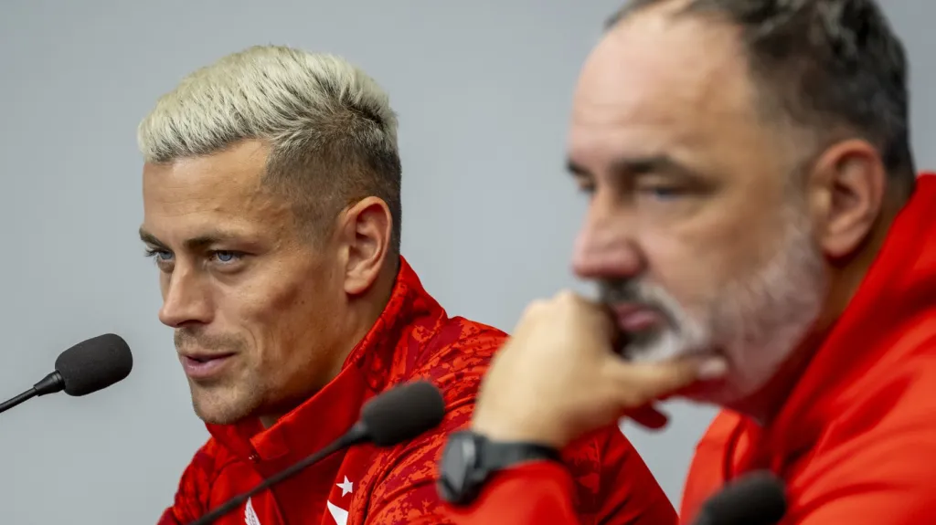 Tomáš Holeš a Jindřich Trpišovský