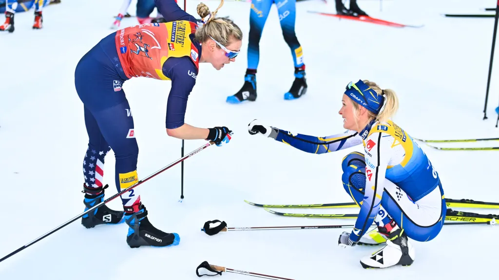 Jessie Digginsová a Frida Karlssonová