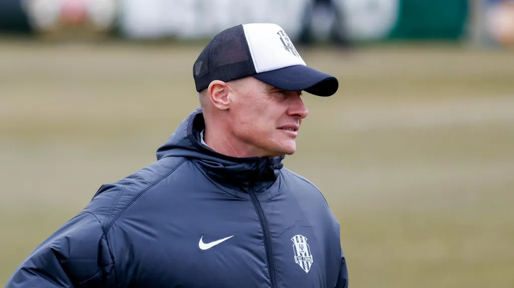 Nyní už bývalý trenér Opavy Tomáš Zápotočný