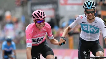 Chris Froome s Woutem Poelsem