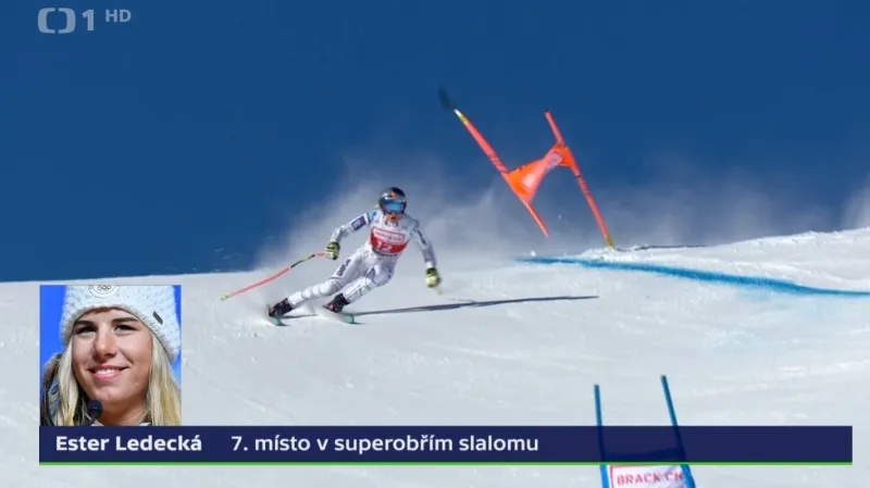 Ledecká po 7. místě: Na Svatý Mořic to bylo až nad očekávání
