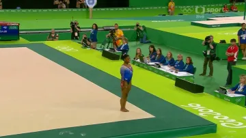 Finálové vystoupení Simone Bilesové v prostných