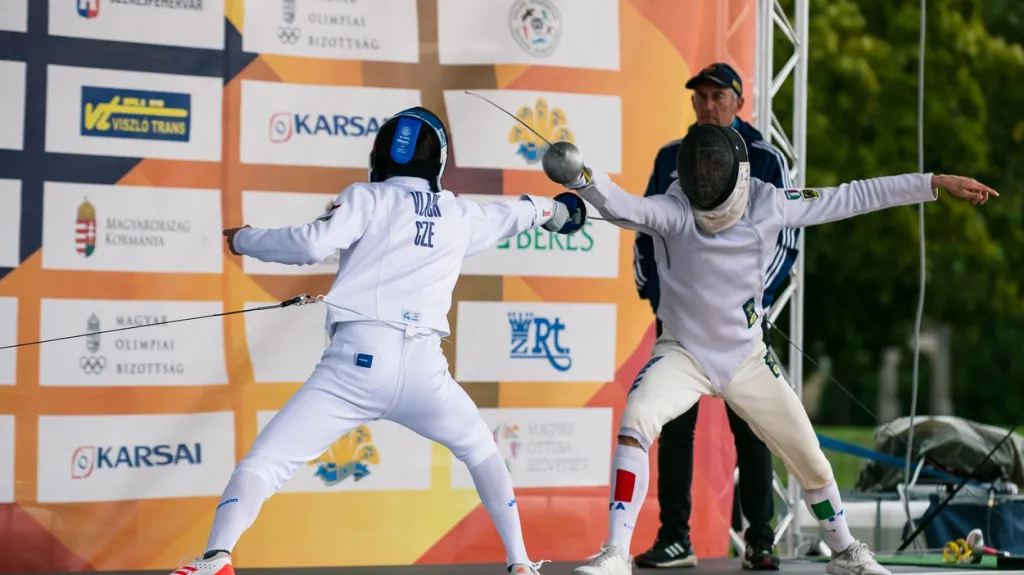 Moderní pětibojař Martin Vlach