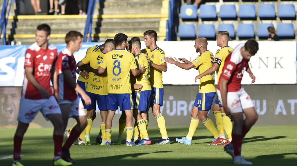 Zlínská radost v utkání s Pardubicemi